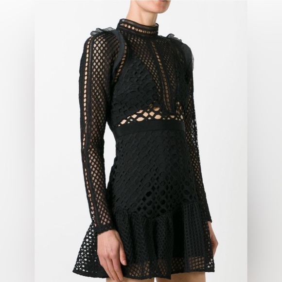 SELF-PORTRAIT Hall Mini Dress - Picture 4 of 9